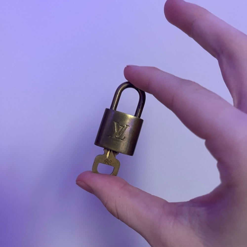 Authentic Louis Vuitton Lock and Key #315